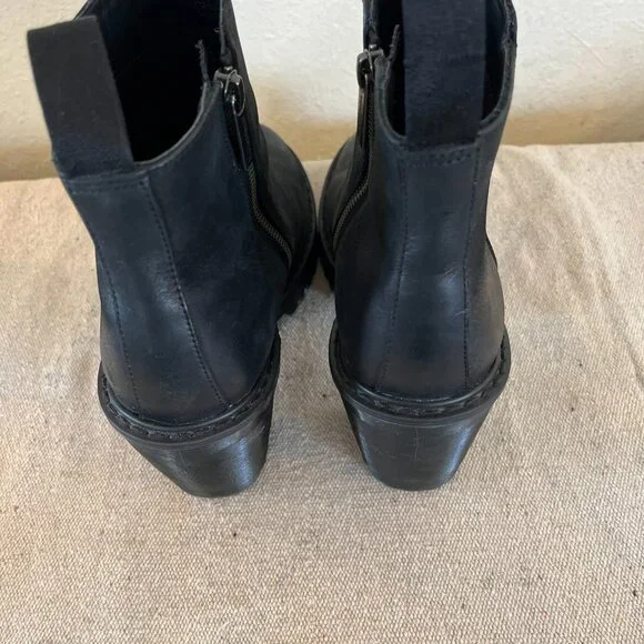 Dr. Martens Black Heeled Boots - Picture 6 of 13